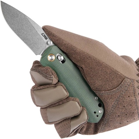 Нож CJRB Maximal, AR-RPM9,  Micarta ц:green