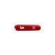 Накладка на ніж Victorinox 91мм red передня з лого & fish (Va+)