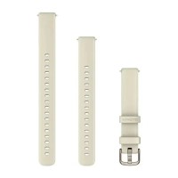 Быстросменные ремешки для смарт-часов Garmin 14 мм силиконовые Coconut/cream gold (3 части)