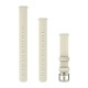 Быстросменные ремешки для смарт-часов Garmin 14 мм силиконовые Coconut/cream gold (3 части)