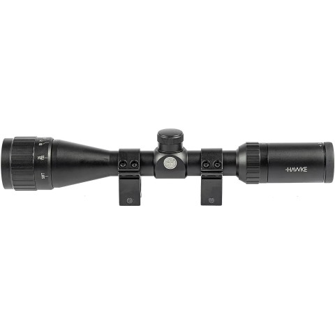 Прицел оптический Hawke Fast Mount 3-9x40 AO сетка Mil Dot. Кольца на Weaver
