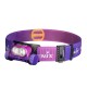 Ліхтар налобний Fenix HM65R-T V2.0 бузковий