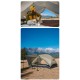 Намет надлегкий двомісний Naturehike Mongar CNK2550WS016, 15D, сiрий