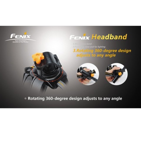Кріплення наголовне для ліхтарів Fenix