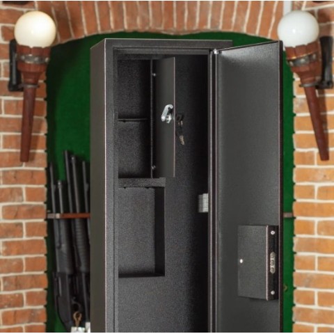 Сейф збройовий ШОЕ-1000, чорний