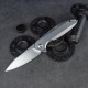 Ніж складаний туристичний Ruike P128-SF, (9.3 см) 14C28N / 3cr14n сірий