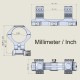 Моноблок 34 мм Vector Optics High 20MOA