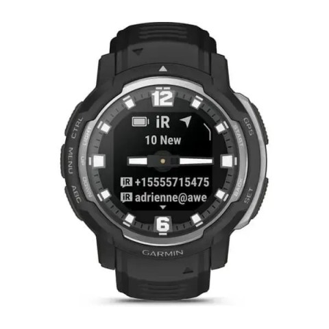 Смарт-годинник Garmin Instinct Crossover Black
