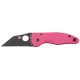 Нож Spyderco MicroJimbo Black Blade ц:pink