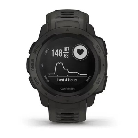 Смарт-годинник Garmin Instinct Graphite