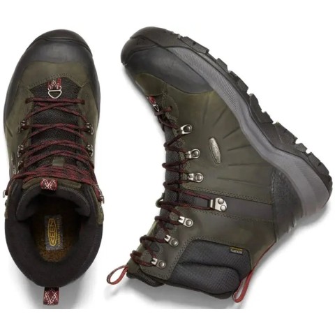 Ботинки KEEN Revel IV High Polar M 9.5 Magnet/Red Carpet