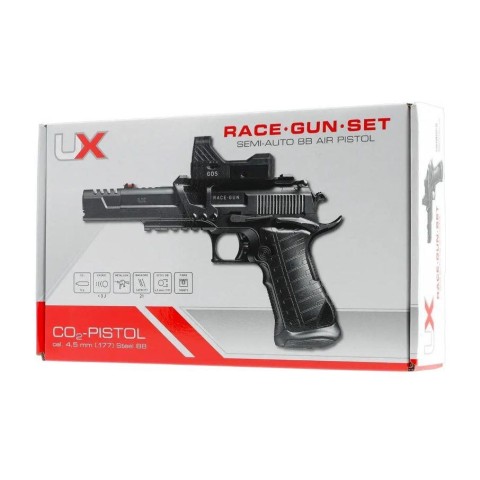 Пневматический пистолет с прицелом Umarex UX RaceGun Kit  кал.4,5мм
