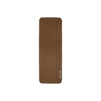 Матрац туристичний надувний одномісний Naturehike CNK2450WS034, 198х68х9.5 см, коричневий, для кемпінгу із мішком для надування