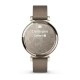 Смарт-часы Garmin Lily 2 Classic кремово-золотистые с кофейным нейлоновым ремешком