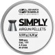 Пули пневм JSB Diabolo Simply, 4,5 мм ,0.535 гр, 500 шт/уп