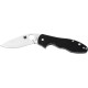 Нож Spyderco Retract 9Cr18MoV, G-10, Plainedge black