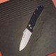 Ніж складаний туристичний Ganzo D704 (8.5 см) D2 / G10 чорний
