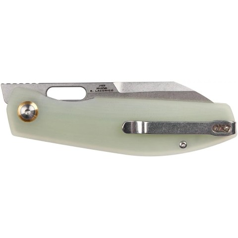 Ніж CJRB Ekko, AR-RPM9 Steel, G-10 natural green