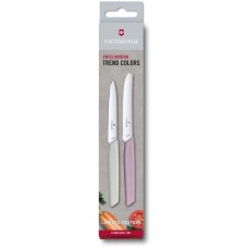 Набор кухонный Swiss Modern Paring Set  2шт c цветн. ручками (2 ножа) Blush (Lim.Ed. 2022)