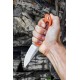 Ніж фіксований туристичний Ruike Hornet F815-J, (8.5 см) 14C28N / G10 помаранчевий