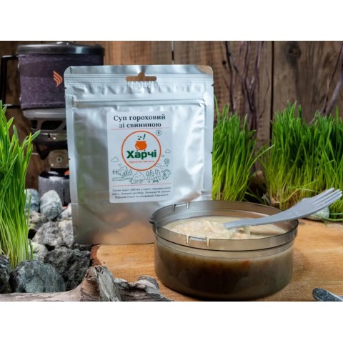 Сушеная еда Харчі Суп гороховый со свининою