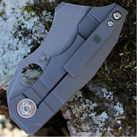 Нож Spyderco Stovepipe CPM 20CV Titanium