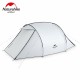 Намет тримісний Naturehike Cloud Fun NH19ZP006, 210T/Silver Coated, білий