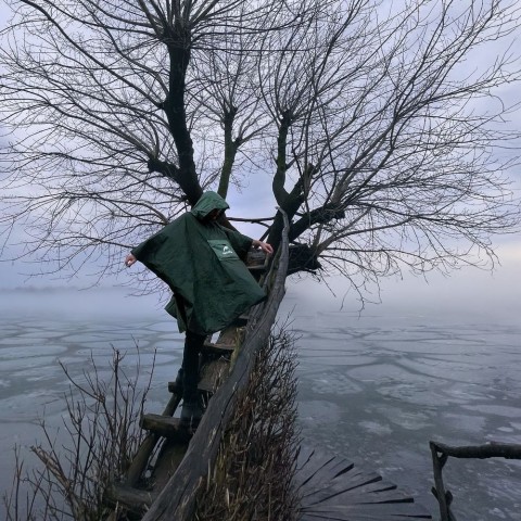 Плащ-дощовик Naturehike CNH23RG001, темно-зелений