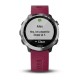 Смарт-годинник Garmin Forerunner 645 Music з вишневим ремінцем