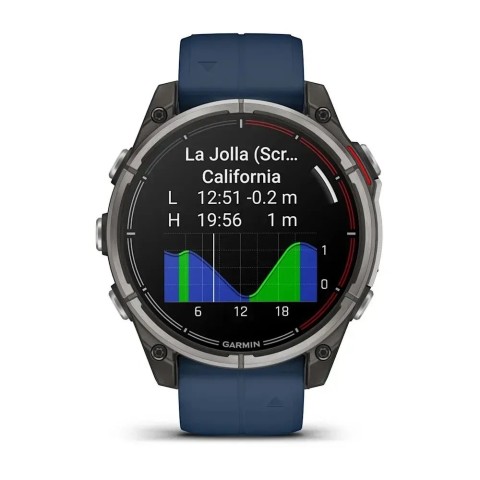 Смарт-часы Garmin quatix 8 AMOLED (47 мм) морские
