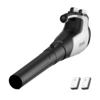 Акумуляторна повітродувка садова Litheli 560CFM, живлення від павербанку (2шт УМБ Litheli Power Bank 20000 mAh, 45 W, 4А в комплекті)