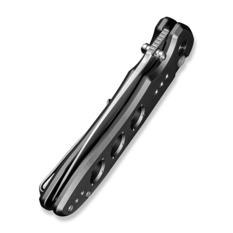 Ніж складаний туристичний Civivi Hyperpulse, (8.9 см) 14C28N / Aluminum сірий