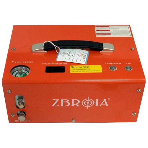 Z9.6.082 Компрессор высокого давления ZBROIA Portair S PCP 300 Bar (12v/110v/220v)