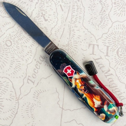 Складаний ніж Victorinox CLIMBER ZODIAC Кінь-переможець 1.3703.3.Z5300pk