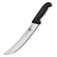 Кухонний ніж Victorinox Fibrox Butcher лезо 25см ріфл. з чорн. ручкою