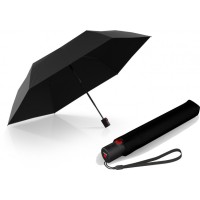 Парасоля Knirps U.200 Black Black UV Coating Авто/Складана/6спиць /D97x26см