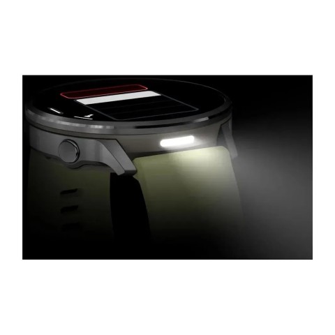 Смарт-годинник Garmin Venu 4 (45 мм) сріблястий з цитроновим силіконовим ремінцем