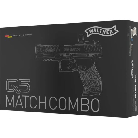 Umarex Walther Q5 Match Combo CO2 кал. 4,5 мм