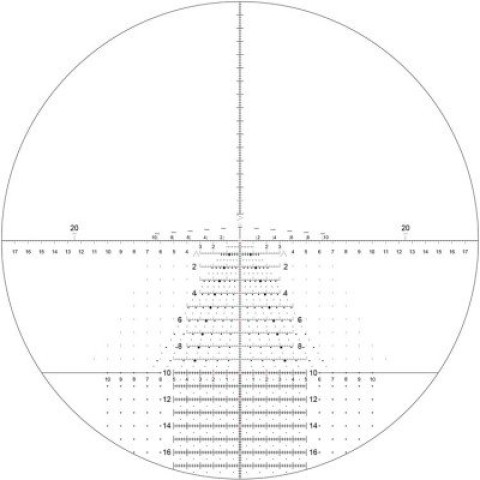 Оптичний приціл Nightforce NX8 2.5-20x50 F1 ZeroS СW-ILL. Сітка TReMoR3 з підсвічуванням