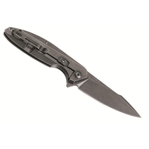 Ніж складаний туристичний Ruike P128-SB, (9.3 см) 14C28N / 3cr14n чорний
