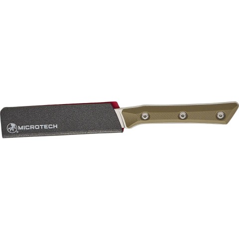 Нож кухонный Microtech Pairing Knife Stonewash G-10 Od Green