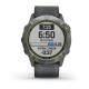 Смарт-годинник Garmin Enduro сталевий з сірим нейлоновим ремінцем UltraFit