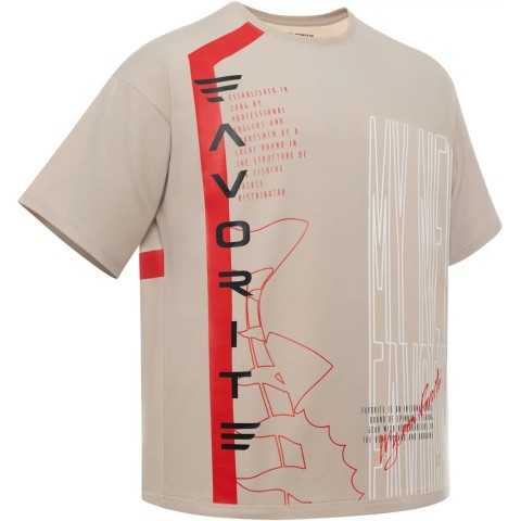 Футболка Favorite Red Line L (oversize) Tash