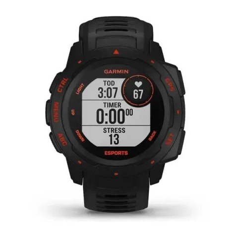 Смарт-годинник Garmin Instinct Esports Edition чорна лава