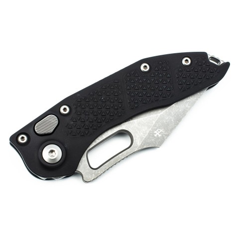 Ніж Microtech Stitch S/E Stonewash Standard Black