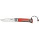 Нож Opinel №8 VRI Inox Outdoor Red