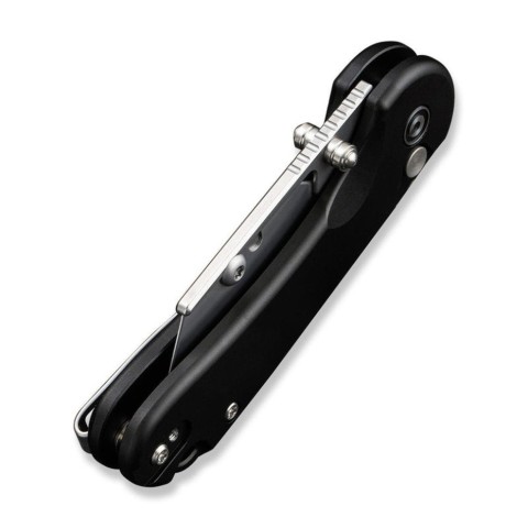 Ніж трапеція складаний кишеньковий Civivi Elementum Utility, (5.8 см) 6Cr13 / Aluminum чорний