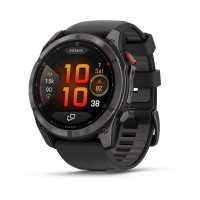 Смарт-годинник Garmin fenix 8 Pro AMOLED (51 мм) Sapphire карбоново-сірий DLC титан чорний/гравійно-сірий