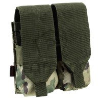 Чехол для магазина Pentagon, MOLLE, MultiCam, двойной