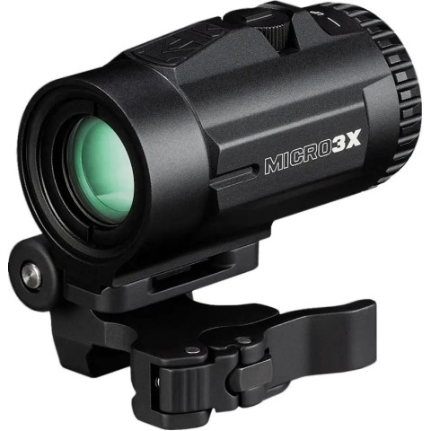 Магнифер Vortex Micro V3XM с откидным креплением на Picatinny